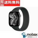 ◆ポイントUP◆【新品未開封品（未使用）】 Apple Watch Series 11 GPSモデル 46mm　MEW84J/A + MYAF3FE/A　[ジェットブラックアルミニウムケースとブラックソロループ Size 8 ]　2025年版