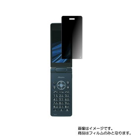 SHARP AQUOS ケータイ SH-02L docomo 用【 のぞき見防止 プライバシー保護 】液晶 保護 フィルム ★ シャープ アクオス ドコモ