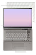 【4点セット(画面+天板+タッチパッド+キーボードカバー)】ASUS Chromebook Plus CM34 Flip CM3401 2024年…
