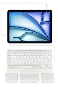 �y4�_�Z�b�g(���+�p�[�����X�g+�^�b�`�p�b�h+�L�[�{�[�h�J�o�[)�ziPad Air 11�C���` M3 (Magic Keyboard)�p [10] �h�w�� �N���A �^�C�v �t�� �ی� �t�B���� �{ �J�[�{���� �w�� �ی�t�B���� ��