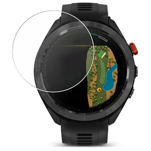 【2枚セット】Garmin Approach S70 47mm 用 防指紋 クリア タイプ 液晶 保護 フィルム ★ ガーミン アプローチ エス セブンティー