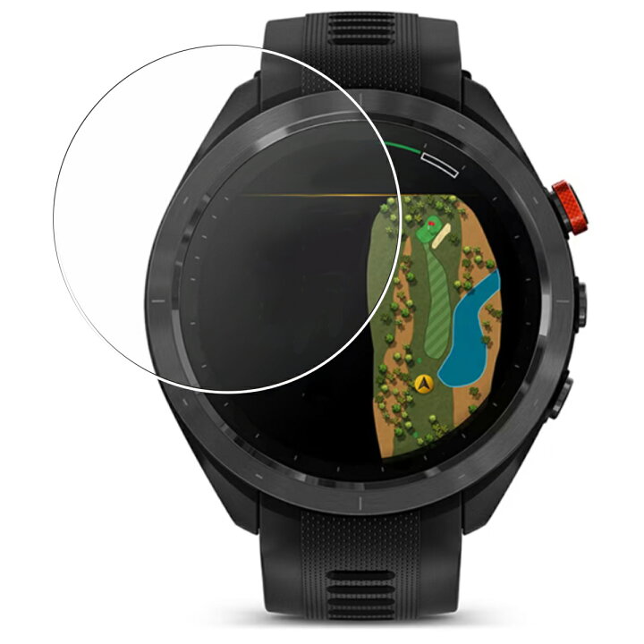 楽天市場】【2枚セット】Garmin Approach S70 47mm 用 高硬度 9H 
