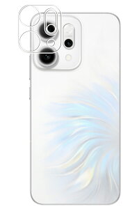 【2枚セット】OPPO Reno14 5G カメラ周辺部 用 防指紋 クリア タイプ 背面 保護 フィルム ★ オッポ リノ フォーティーン ファイブジー