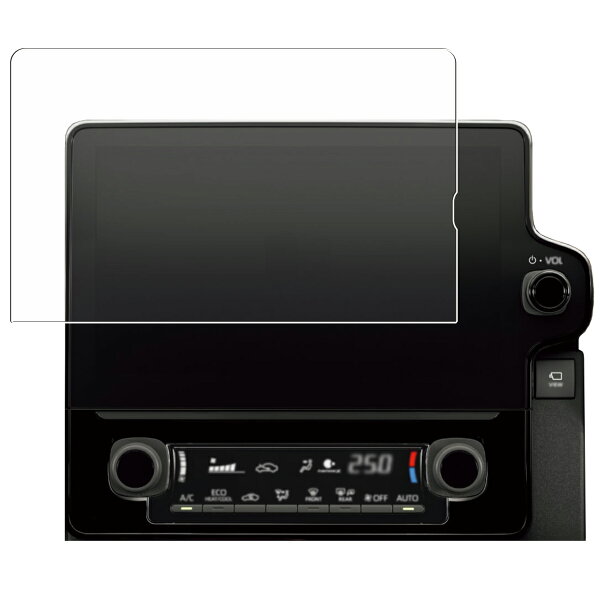 新型 シエンタ 10系 ディスプレイオーディオ 用 [10] 防指紋 クリア タイプ 液晶 保護 フィルム ★ トヨタ TOYOTA