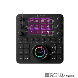 Loupedeck Creative Tool CT 用【 超撥水 すべすべ 抗菌 抗ウイルス クリア タイプ 】 液晶 保護 フィルム ★ モニター ディスプレイ 液晶 画面 保護 フィルム シート 保護フィルム 保護シート