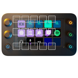 Loupedeck live S 用 高硬度 9H ブルーライトカット クリア 液晶 保護 フィルム ★ 強化 ガラスフィルム と同等の 高硬度9H フィルム ループデック ライブ エス