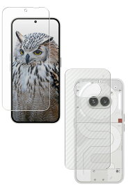 【2枚組(画面+背面)】Nothing Phone (2a) 用 安心の5大機能 衝撃吸収 ブルーライト カット 液晶 保護 フィルム ＋ カーボン調 背面 保護フィルム 反射防止 抗菌 気泡レス ★ ナッシング フォン ツーエー