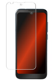 【2枚セット】Orbic FUN+ 4G 用 超撥水 すべすべ 抗菌 抗ウイルス クリア タイプ 液晶 保護 フィルム ★ オルビック ファンプラス フォージー