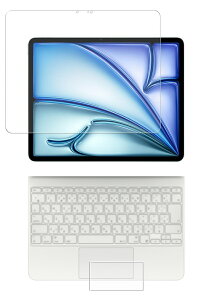 [2���g(���+�^�b�`�p�b�h)] iPad Air 13�C���` M3 (Magic Keyboard) �p [N35] AR/�}�b�g �n�C�u���b�h ���@�\ ���˒ጸ �ی�t�B���� �� �A�b�v�� �A�C�p�b�h �G�A�[