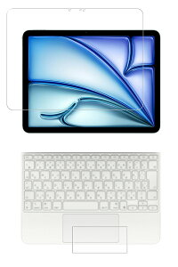 [2���g(���+�^�b�`�p�b�h)] iPad Air 11�C���` M3 (Magic Keyboard) �p [N30] ������ ���ׂ��� �R�� �R�E�C���X �N���A �^�C�v �t�� �ی� �t�B���� �� �A�b�v�� �A�C�p�b�h �G�A�[