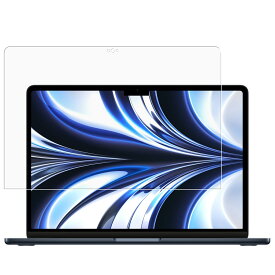 【2枚セット】Apple MacBook Air 13.6 2022 M2 用 [N35] 抗菌 抗ウイルス 防指紋 クリア 液晶 保護 フィルム ★ アップル マックブック エアー エムツー