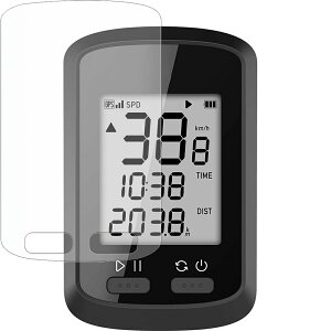 XOSS G+ サイクルコンピューター 用【 高機能 反射防止 スムースタッチ 抗菌 】 液晶 保護 フィルム ★