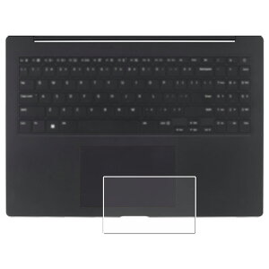 【2枚セット】LG gram Pro 17Z90SP 2024年モデル 用 超撥水 すべすべ 抗菌 抗ウイルス クリア タイプ タッチパッド 専用 保護 フィルム ★ トラックパッド エルジー エレクトロニクス