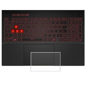 ASUS TUF Gaming A16 (2025) FA608 用 防指紋 クリア タイプ タッチパッド 専用 保護 フィルム ★ トラックパッド エイスース タフ ゲーミング エーシックスティーン