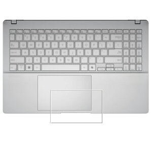 ASUS Vivobook S 15 S5507 2024年モデル 用 防指紋 クリア タイプ タッチパッド 専用 保護 フィルム ★ トラックパッド エイスース ビボブック エス フィフティーン