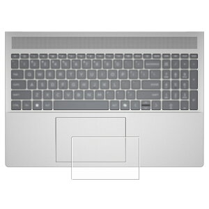 HP Pavilion 16-af 16-ag 2024年モデル 用 AR/マット ハイブリッド 高機能 反射低減 タッチパッド 専用 保護 フィルム ★ トラックパッド エイチピー パビリオン
