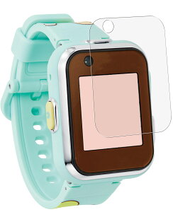 【4枚セット】すみっコぐらし すみっコスマートウォッチ 用 抗菌 抗ウイルス 防指紋 クリア 液晶 保護 フィルム ★