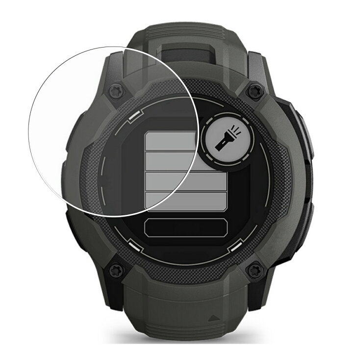 楽天市場】【2枚セット】Garmin Instinct 2X Dual Power 用 高硬度 9H 