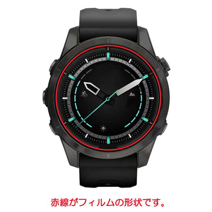 楽天市場】【2枚セット】Garmin epix Pro Gen2 42mm 用 高硬度 9H 