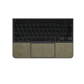 [パームレスト＋タッチパッド] Magic Keyboard (iPad Pro 13 M4 2024年モデル)対応 スキンシール 保護 フィルム 傷防止 日本製 [ゴールド メタル調]