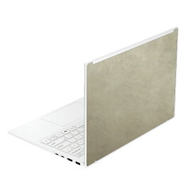 【スーパーSALE 10%OFF】HP OmniBook 7 Aero 13-bg 2025年モデル対応 スキンシール 天板 保護 シート フィルム 傷防止 日本製 [ゴールド メタル調]