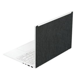 【スーパーSALE 10%OFF】HP OmniBook 7 Aero 13-bg 2025年モデル対応 スキンシール 天板 保護 シート フィルム 傷防止 日本製 [ブラック/ランダムライン メタル調]