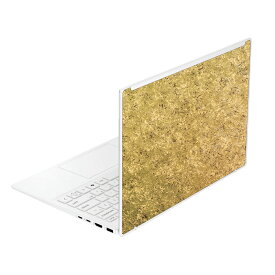 【スーパーSALE 10%OFF】HP OmniBook 7 Aero 13-bg 2025年モデル対応 スキンシール 天板 保護 シート フィルム 傷防止 日本製 [ゴールド 和紙調]