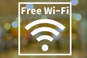 KXp TC tB[ sNgO{Free Wi-Fi ]u\^Cvv PETf 135mm x 135mm lp Free Wi-FiXebJ[ Free Wi-FiV[ t[Ct@C \   X X { [z