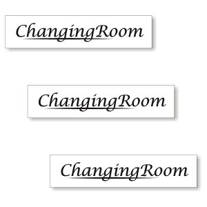 [3Zbg] CHICV[Y [ CHANGING ROOM ] TC V[ XebJ[ |f 180mm x 40mm 0.08mm lp TCV[ hATC [TC }[N ēW \   X X ze