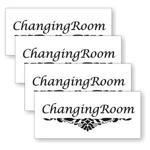 [4Zbg] [ CHANGING ROOM ] CHICV[Y TC V[ XebJ[ |f 180mm x 40mm 0.08mm lp TCV[ hATC [TC }[N ēW \   X X ze