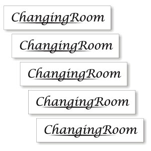 [5Zbg] CHICV[Y [ CHANGING ROOM ] TC V[ XebJ[ |f 180mm x 40mm 0.08mm lp TCV[ hATC [TC }[N ēW \   X X ze