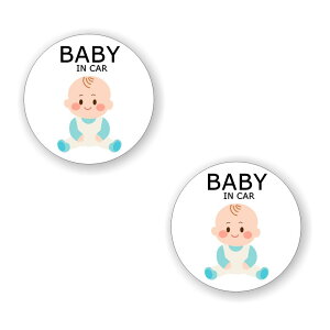 [2Zbg][ BABY IN CAR ]  TC V[ XebJ[ |f a 100mm 0.08mm ی` xCr[CJ[ Baby In Car XebJ[ J[TC Z[teBXebJ[ Ԃ Ă܂ J[X