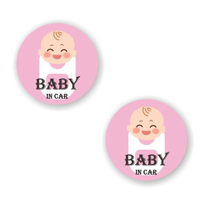 [2Zbg][ BABY IN CAR ]  TC V[ XebJ[ |f a 100mm 0.08mm ی` xCr[CJ[ Baby In Car XebJ[ J[TC Z[teBXebJ[ Ԃ Ă܂ J[X