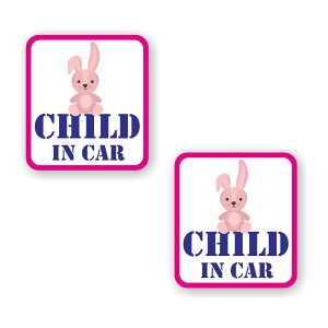 [2Zbg][ CHILD IN CAR ]  TC V[ XebJ[ |f 95mm x 105mm 0.08mm lp xCr[CJ[ Child In Car XebJ[ J[TC Z[teBXebJ[ Ԃ Ă܂ J[