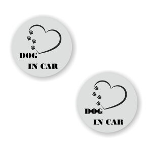 [2Zbg][ DOG IN CAR ]  TC V[ XebJ[ |f a 100mm 0.08mm ی` hbOCJ[ Dog In Car XebJ[ J[TC Z[teBXebJ[  Ck hbO Ă܂ J[