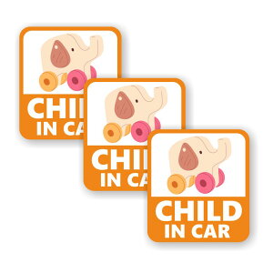 [3Zbg][ CHILD IN CAR ]  TC V[ XebJ[ |f 95mm x 105mm 0.08mm lp `ChCJ[ Child In Car XebJ[ J[TC Z[teBXebJ[ q Ă܂ J[X