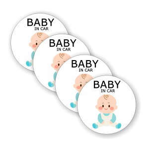 [4Zbg][ BABY IN CAR ]  TC V[ XebJ[ |f a 100mm 0.08mm ی` xCr[CJ[ Baby In Car XebJ[ J[TC Z[teBXebJ[ Ԃ Ă܂ J[X
