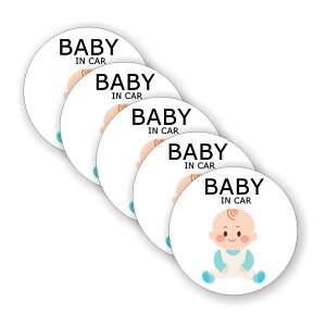 [5Zbg][ BABY IN CAR ]  TC V[ XebJ[ |f a 100mm 0.08mm ی` xCr[CJ[ Baby In Car XebJ[ J[TC Z[teBXebJ[ Ԃ Ă܂ J[X