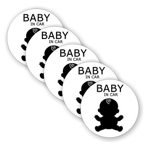 [5Zbg][ BABY IN CAR ]  TC V[ XebJ[ |f a 100mm 0.08mm ی` xCr[CJ[ BABY In Car XebJ[ J[TC Z[teBXebJ[ Ԃ Ă܂ J[X