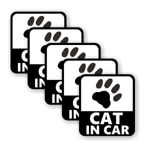 [5Zbg][ CAT IN CAR ][  ]  TC V[ XebJ[ |f 95mm x 105mm 0.08mm lp LbgCJ[ Cat In Car XebJ[ J[TC Z[teBXebJ[ L lR ˂ Ă