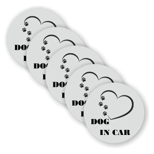 [5Zbg][ DOG IN CAR ]  TC V[ XebJ[ |f a 100mm 0.08mm ی` hbOCJ[ Dog In Car XebJ[ J[TC Z[teBXebJ[  Ck hbO Ă܂ J[