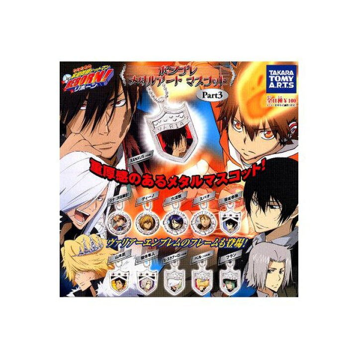 楽天市場】家庭教師ヒットマンREBORN！ボンゴレメタルアート  