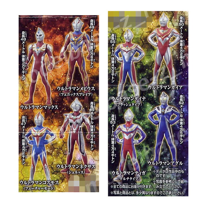 楽天市場】HGシリーズ ウルトラマン光の戦士スペシャル 全8種 