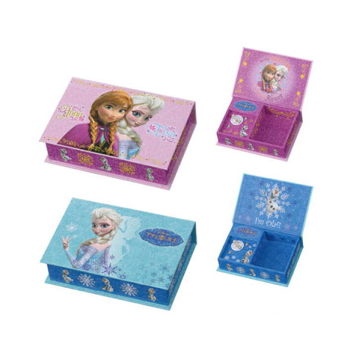 楽天市場】【送料無料】アナと雪の女王小物入れ付オルゴール 全2種 