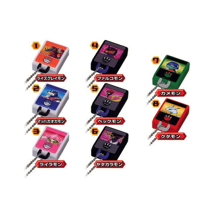 楽天市場】デジモンセイバーズデジヴァイスicスイング2 全8種 