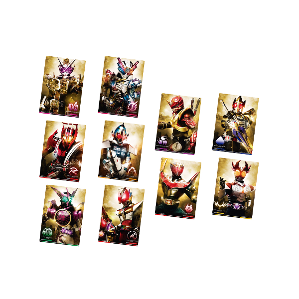 スーパーメタリックポスター仮面ライダー　Ｐａｒｔ．３　全１０種バンダイＳＭＰ/SUPER METALLIC POSTERKAMEN  RIDERジャンボカードダス | モデルベースＺ