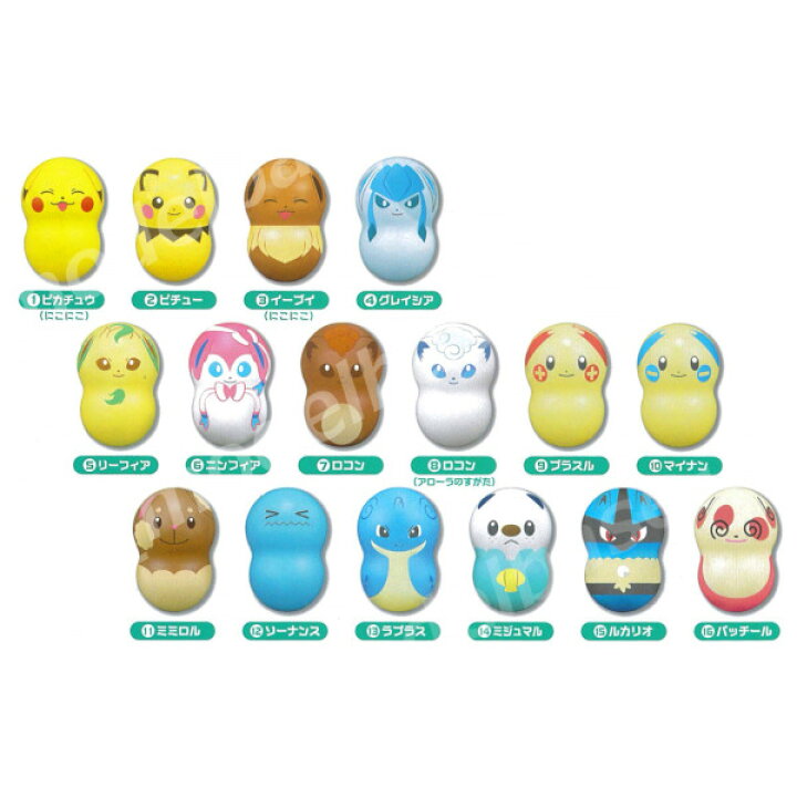 楽天市場 送料無料 クーナッツポケモン パート３全１６種バンダイ ポケットモンスター Pokemonキャンディトイ 食玩 モデルベースｚ