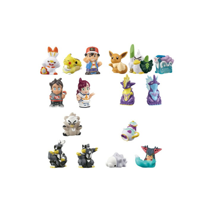 楽天市場 ポケモンキッズ夢に向かってゴー 編より ノーマル１６種バンダイキャンディトイ 食玩 モデルベースｚ