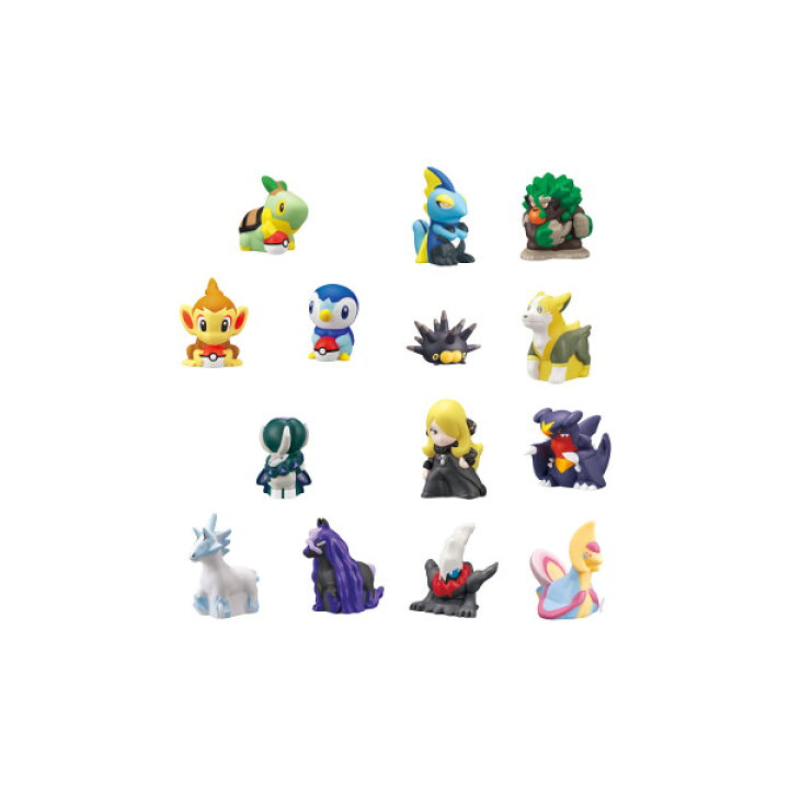楽天市場 ポケットモンスター ポケモンポケモンキッズシンオウ地方 ガラル地方編全１４種バンダイキャンディトイ 食玩 モデルベースｚ