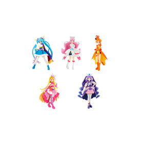 【送料無料】ひろがるスカイ！プリキュアキューティーフィギュア全5種バンダイキャンディトイ　食玩